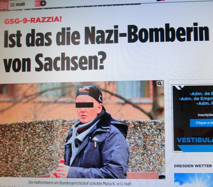 Grauenhafte, zu allem bereite Terroristengruppe in Freital/Sachsen 2016